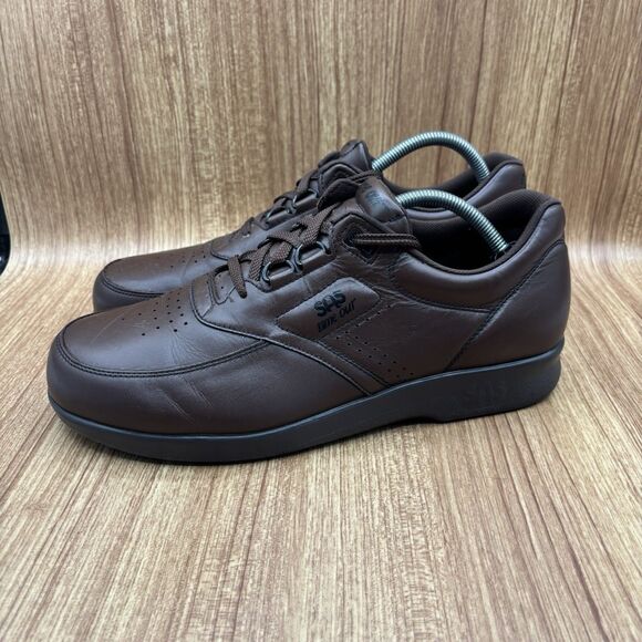 Sas Mens Antique Walnut Brown Time Out Walking Shoes Size 11 N (narrow) - Picture 3 of 8